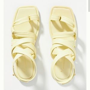 Strappy Puff Gladiator Sandals 🍋🍋